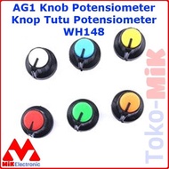 AG1 KNOB POTENSIO WHITE KENOB KNOB CAP POTENSIOMETER WH148 AG1