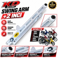 KingDrag +2 +3 Inci Panjang Arm WAVE125 SRL115 SWING SLOT LAGENDA KRISS DASH110 SYM BONUS Y110 EX5 D