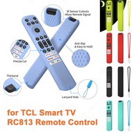 Silicone TV Remote Case for Smart TV TCL Control Case RC813 RC923 FMB3/RC902V FMR1 FMR4 FMR5 TVs Rem