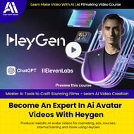 Video Course - Become An Expert In Ai Avatar Videos With Heygen |  Ai Make Video | Make Video With A