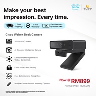 Cisco Webex Desk Camera - Carbon Black