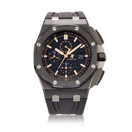 Audemars Piguet Royal Oak Offshore Reference 26405CE.OO, a ceramic automatic wristwatch with date and chronograph, Circa 2018