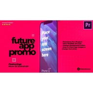 [PR] Future App Promo | 3D Mobile Mockup | App Demo Video | Android App Presentation - Premiere Pro,
