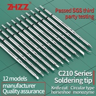 C210 Soldering Tips  C210-001 C210-007 C210-008 Welding Head For JBC T210 Handle Soldering CD-2SD/2S