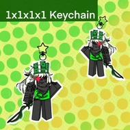 1x1x1x1 Forsaken Acrylic Keychain Cool cartoon game Character pendant