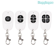 RR Transmitter 1-4 Buttons  RF Remote Control with EV1527 Code 433 MHz