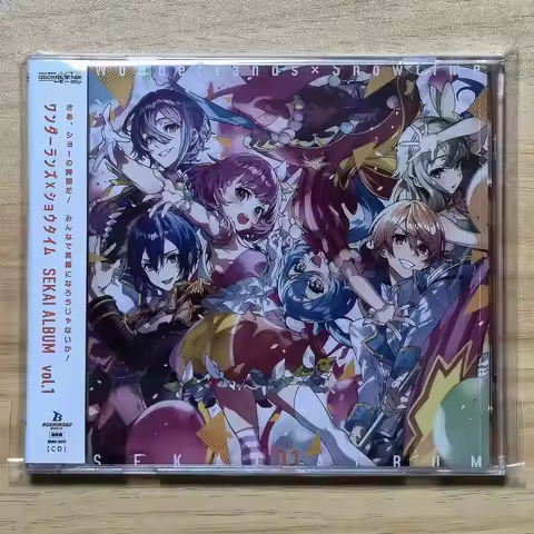 Project Sekai Colorful Stage feat Hatsune Miku Music CD SEKAI ALBUM Vol 1 Music Record Cosplay Walkm