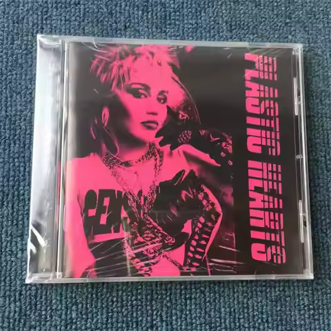 CD Classic Glam Rock & Pop Rock Album Miley Cyrus Music CD Plastic Hearts Music Record Cosplay Walkm