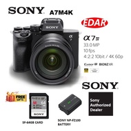 Sony A7IV A7MK4 A7 IV A7 MARK IV A7 MARK 4 Hybrid Full Frame Mirrorless Camera (Sony Malaysia)