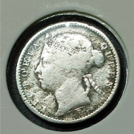 Straits Settlement Queen Victoria 10 Cent 1900