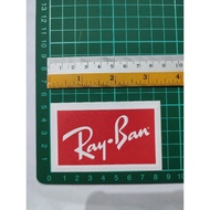 Ray Ban UV Printing Sticker