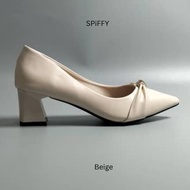 SPiFFY HELOISE  OL Formal Chunky Heeled Lady Pumps-CT5933