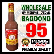 Boneless Bagoong 750ML Original MM MERLY'S from Pangasinan