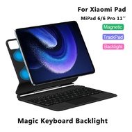 Magnetic Keyboardบลูทูธ Blacklit แป้นพิมพ์แม่เหล็กสําหรับ Xiaomi Pad 7S Pro 12.5 7 / 7 Pro 11 นิ้ว P