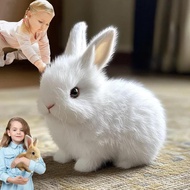 Bunny - Easter My Realistic Bunny Toy, Interactive Bunny Realistic Bunny - Jumping, Twitching, and S