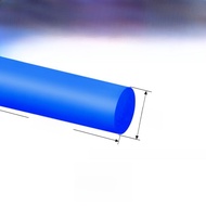 Pureshi Nylon Rods Plastik Rod Material PA6 Rod Material Solid 5-300mm Plastic Rod Processing Durabl