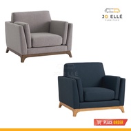 Jo ELLE - Cecilia 1 Seater Sofa/ Fabric Sofa / Arm Chair