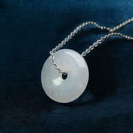 【願‧平安】冰種翡翠平安扣吊飾 | 天然緬甸翡翠A貨 | 送禮