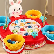 Toys Educational Gifts 1-5 Years Kids Toys Electric Magnetic Fishing 35Pcs