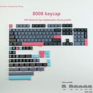 Humha 8008 keycap PBT Material Dye-Sublimation Cherry profile Mechanical Keyboard keycap Personalize