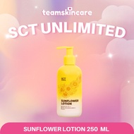 SCT Unlimited Sunflower Lotion 250ML | Brightening & Moisturizing Body Lotion | Smooth & Glow Skin