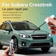 For Subaru Crosstrek Car Paint Repair Pen Touch Up Scratch Remover DIY Auto Accessories Black White 