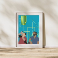 VIP Tamil Movie Poster - Abstractic Cartoon Wall Art Featuring Dhanush | Unique Home Decor Poster | 