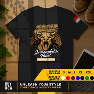 JULEHA T-Shirt, Indonesian Halal Slaughtering Trainer V.2 | Free Write Your Name | Cotton Combed 30s