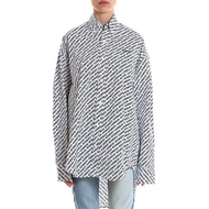 Vetements Monogram Logo Prints Oversized Shirt