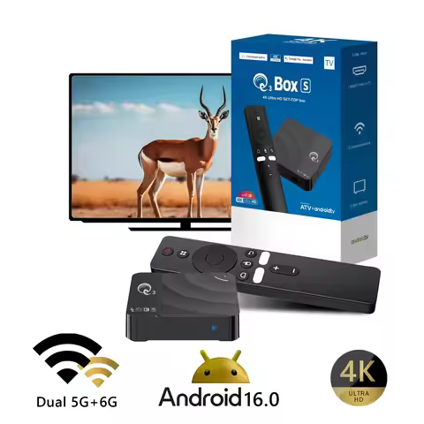 Smart Android TV Box HCS96-Q3 Allwinner H316 Quad Core 1GB RAM 8GB ROM 4K Decoding Android 16 ATV OS