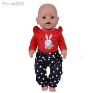 43 cm Doll Clothes Handmade18 Inch Girl Doll Outfits fit Baby Born America Girl 1/4 Bjd Doll Doll Accessories Baby Doll Gifts