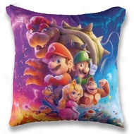 Super Mario Movie Bros Pillow 01 Square Sofa Pillow 40 cm Car Pillow