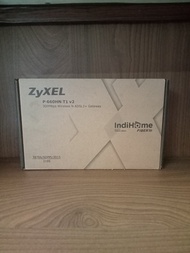 modem router ZYXEL indihome fiber. P-660HN-T1 v2