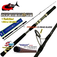 G-TECH MYSTERIOUS 732 PE2-4 Rod Mekong Tongsan Patin / GTECH MYSTERIOUS 7kaki3inci PE2-4