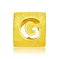 CHOW TAI FOOK 999.9 Pure Gold Alphabet Charm - G F189550