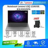 Lenovo Notebook Gaming LOQ 15IAX9E 83LK002NTA i5-12450HX /16GB/512GB/RTX 3050 6GB/Win11H/15.6"/ประกั