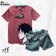 Boys Suit 30S Cotton T-shirt and Chino Cargo Pants Age 3-12 Years Dk3