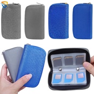 Waterproof Universal 22 Slots Memory Cards Zipper Storage Bag For CF/SD/Micro SD/SDHC/MS/DS Card Anti-static Nylon Game Camera SD Cards Collection Protector Case