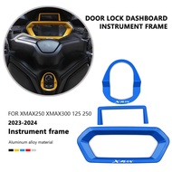 For XMAX300 XMAX250 2023 Motorcycle Accessories Electric Door Lock Dashboard Instrument Frame Cover Trim X MAX 125 250