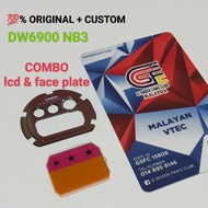 💯% ORIGINAL Casio Gshock COMBO Lcd Faceplate Dial DW6900 NB3 custom Hulk