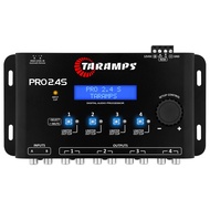 Taramps Pro 2.4S DSP Crossover full Digital Signal Processor and Equalizer with sequencer 15-band Gr