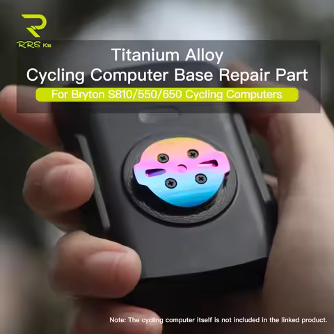 RRSKIT For Bryton S810/550/650 Titanium Alloy Bicycle Computer Base Repair Parts Ultralight Cycling 