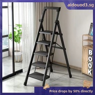 Indoor Household Ladder Thickened 5-step Ladder 6-7-8 Step Folding Herringbone Ladder