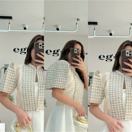 EG TRENDS APPAREL | MODERN FILIPINIANA | TWEED INSPIRED BOLERO