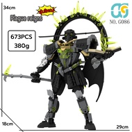 รุ่นล่าสุด MOC ตัวต่อ skibidi toilet titan speaker man clock man tv man cameraman drill man Blocks ต