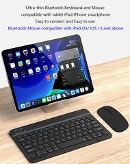 【Worth-Buy】 Portable Mini Wireless Bluetooth Keyboard And Mouse For Lap Smartphone Phone Spanish