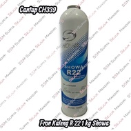 Freon Can R 22 contains 1 Kg