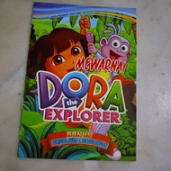 DORA coloring book A5 size (sw notebook) 16 pages
