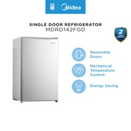 Midea MDRD142FGD Gross 95L Single Door Refrigerator / Fridge / Peti Sejuk