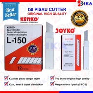 ISI MATA PISAU CUTTER  KENKO ASLI L-150 FREED BESAR & JOYKO A 100 KECIL/SILET TAJAM KUALITAS BAGUS 1